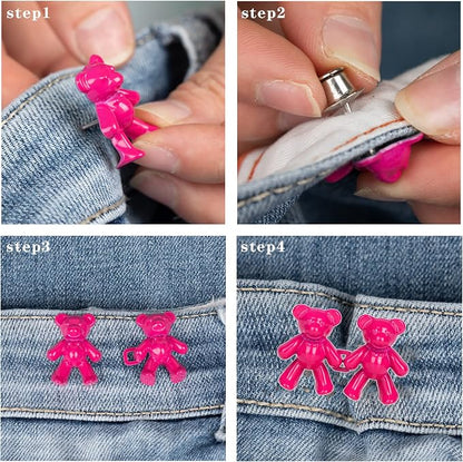 Bear-Shaped Belt Buckle, A Magical Tool For Adjusting Waist Size.