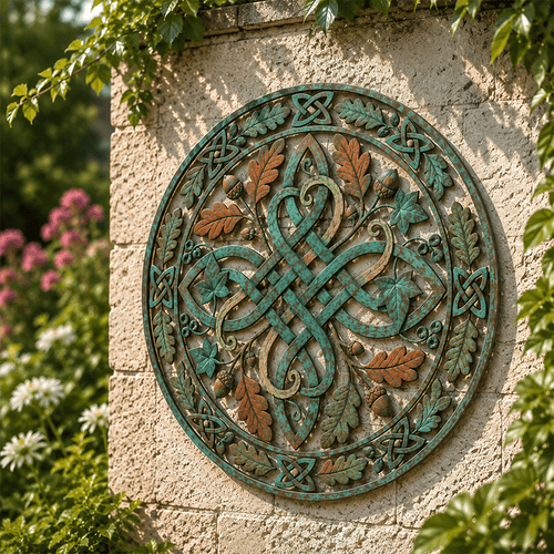 Celtic Oak Tree Knot Garden Wall Decor