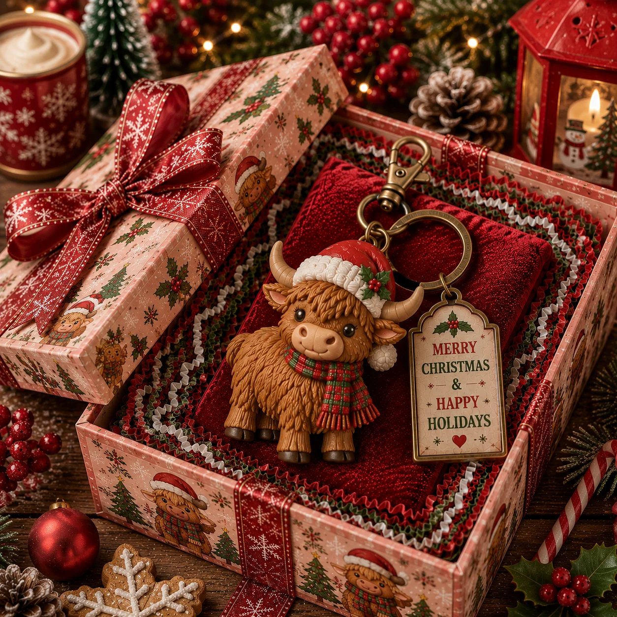 🎄2026 Christmas Character Keychain Gift Box🎁
