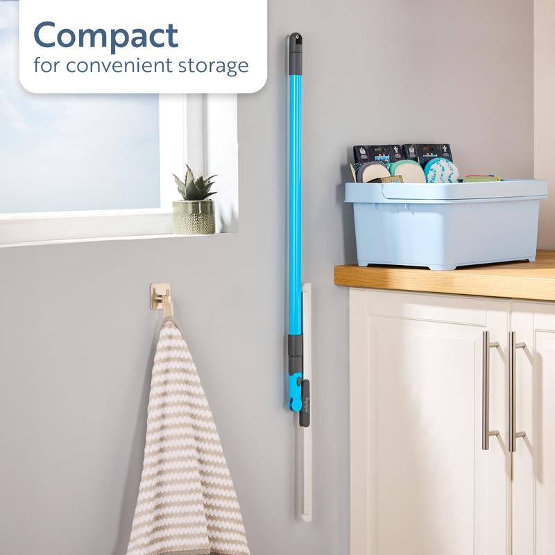 Multi-purpose Broom:Multi-Surface Cleaning For Floors, Carpets & Windows