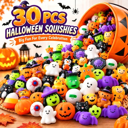 🔥 50% OFF - 🎃 30PCS Halloween Mochi Squishy Toys