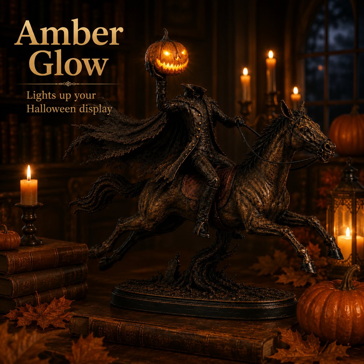 🎃🏇Midnight Chase Headless Horseman Statue | Awaken the Legend of the Hollow