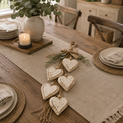 🤎 Hanging Heart Wall Decor
