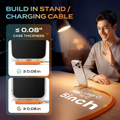 🔥🔥Fast-Charging Cable with Detatchable Stand