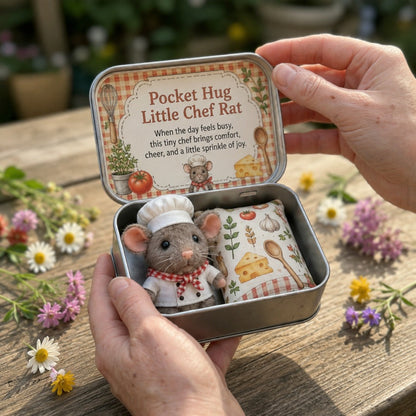 Pocket Hug Mini Plush Animal Gift Box