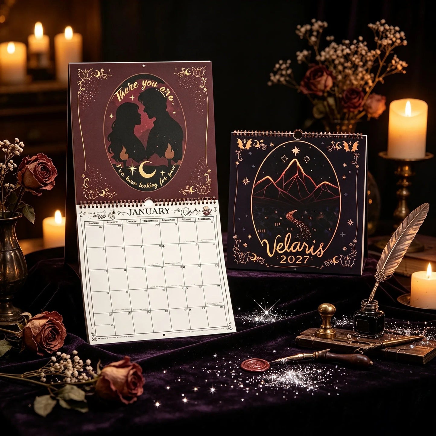 🌙 A Court of Thorns and Roses: Velaris 2027 Weekly Planner ✨ Officially Licensed Fantasy Organizer