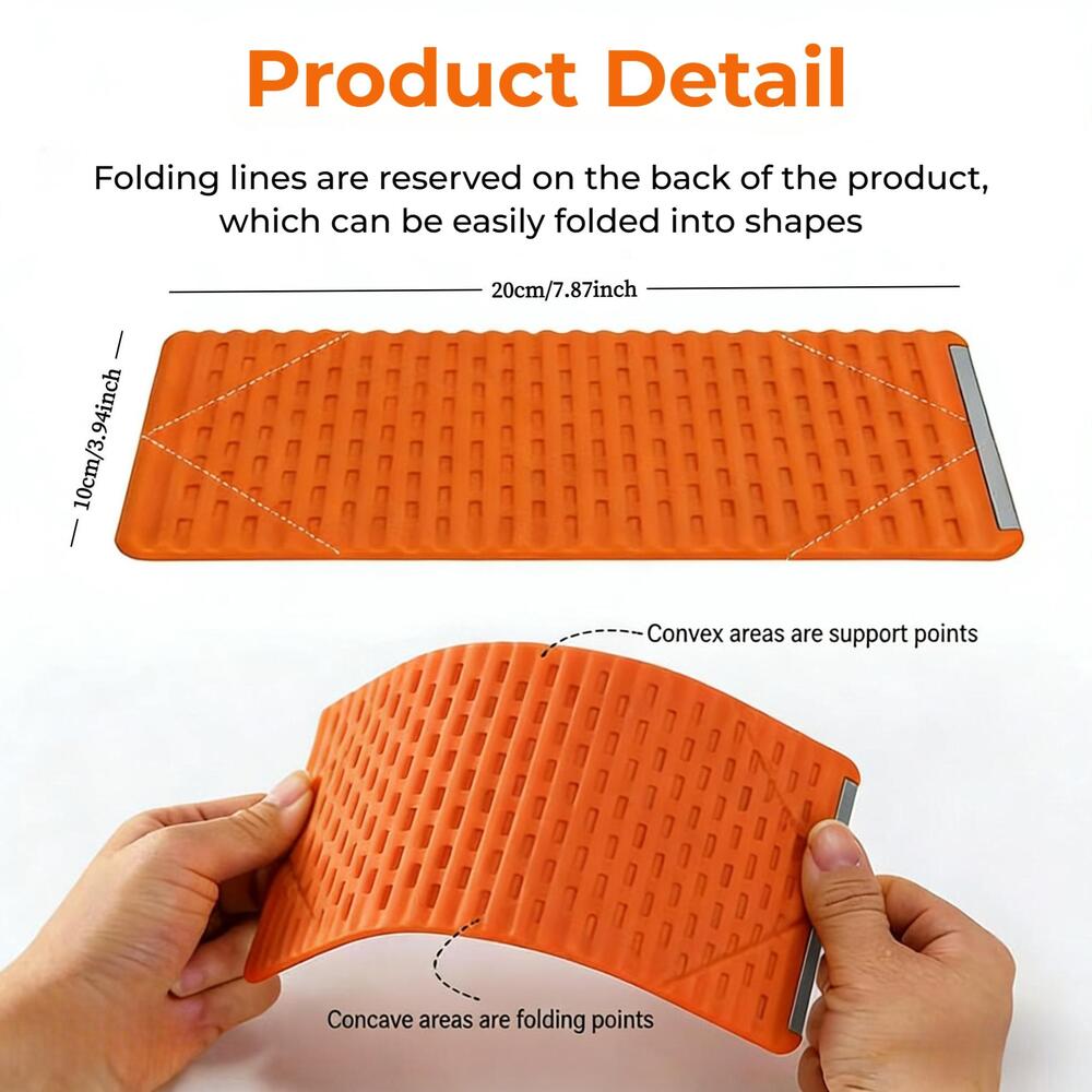 Flexible Silicone Aluminum Phone Holder Stand - Bendable Rollable Foldable Design