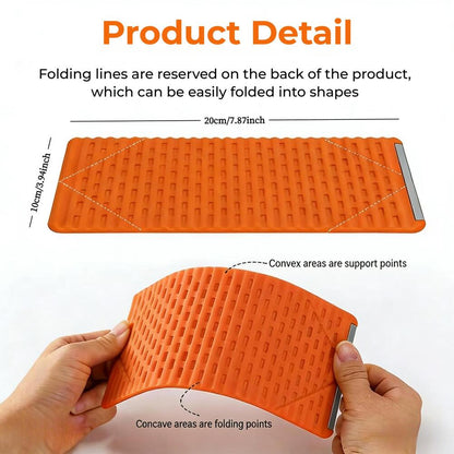 Flexible Silicone Aluminum Phone Holder Stand - Bendable Rollable Foldable Design