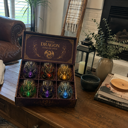 🐉✨ 3D Mythic Dragon Glass Art Cup | Luxury Raised Fantasy Glassware for Whiskey, Home Bar Décor & Legendary Gifts 🎁