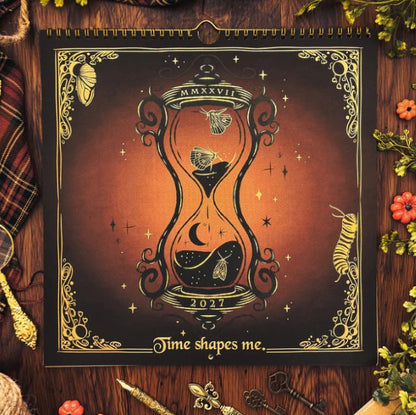 ✍️📕Waiting for the Night: The Witching Hour 2027 Weekly Planner🖤Gothic Romance & Practical Magic for the Year Ahead.