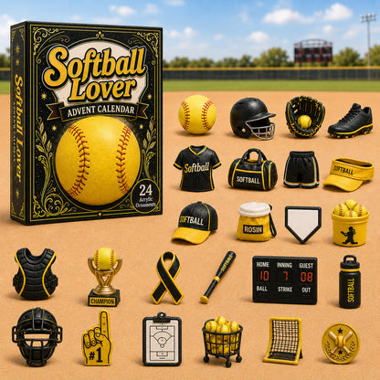 🎄Softball Lover Advent Calendar 2026 - 24-Day Festive Countdown