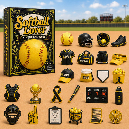 🎄Softball Lover Advent Calendar 2026 - 24-Day Festive Countdown