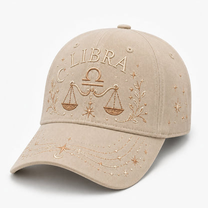 12 Zodiac Signs Embroidered Cap Collection – Celestial Hats Made for Every Personality
