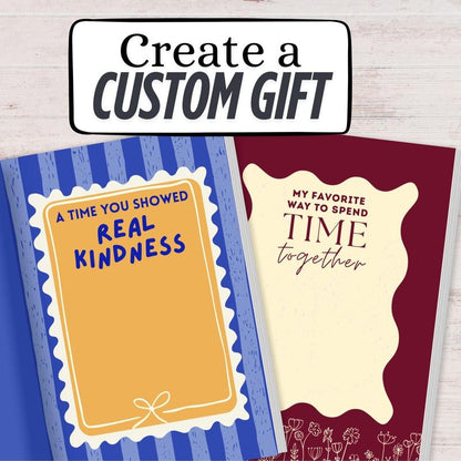 📚Just A Few Things I Love About You (With All My Heart) Fill In The Blank Gift Book❤️