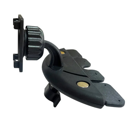 360° Rotating CD Slot Car Mount – Triangle Stable Holder for CarPlay Screens, GPS & Dashcams