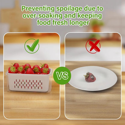 🍓 Food Storage Containers for Refrigerator Organization