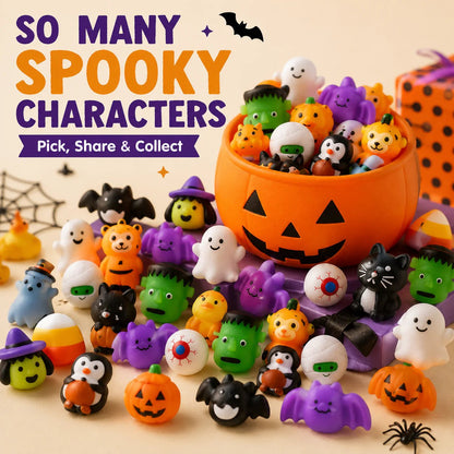🔥 50% OFF - 🎃 30PCS Halloween Mochi Squishy Toys