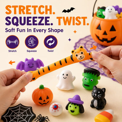 🔥 50% OFF - 🎃 30PCS Halloween Mochi Squishy Toys
