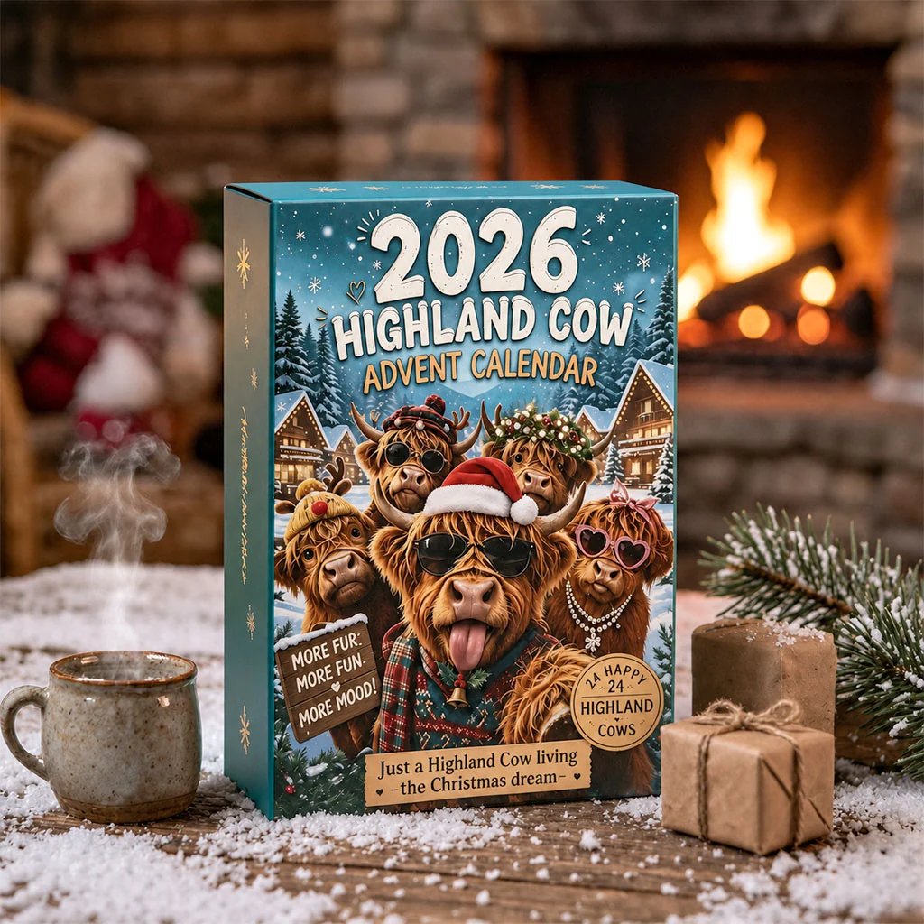 🎄🐮2026 Highland Cow Advent Calendar