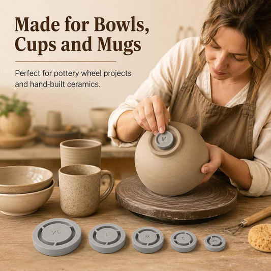 🏆Limited Time Sale 49% OFF🏺👐 Pottery Foot Ring Tool