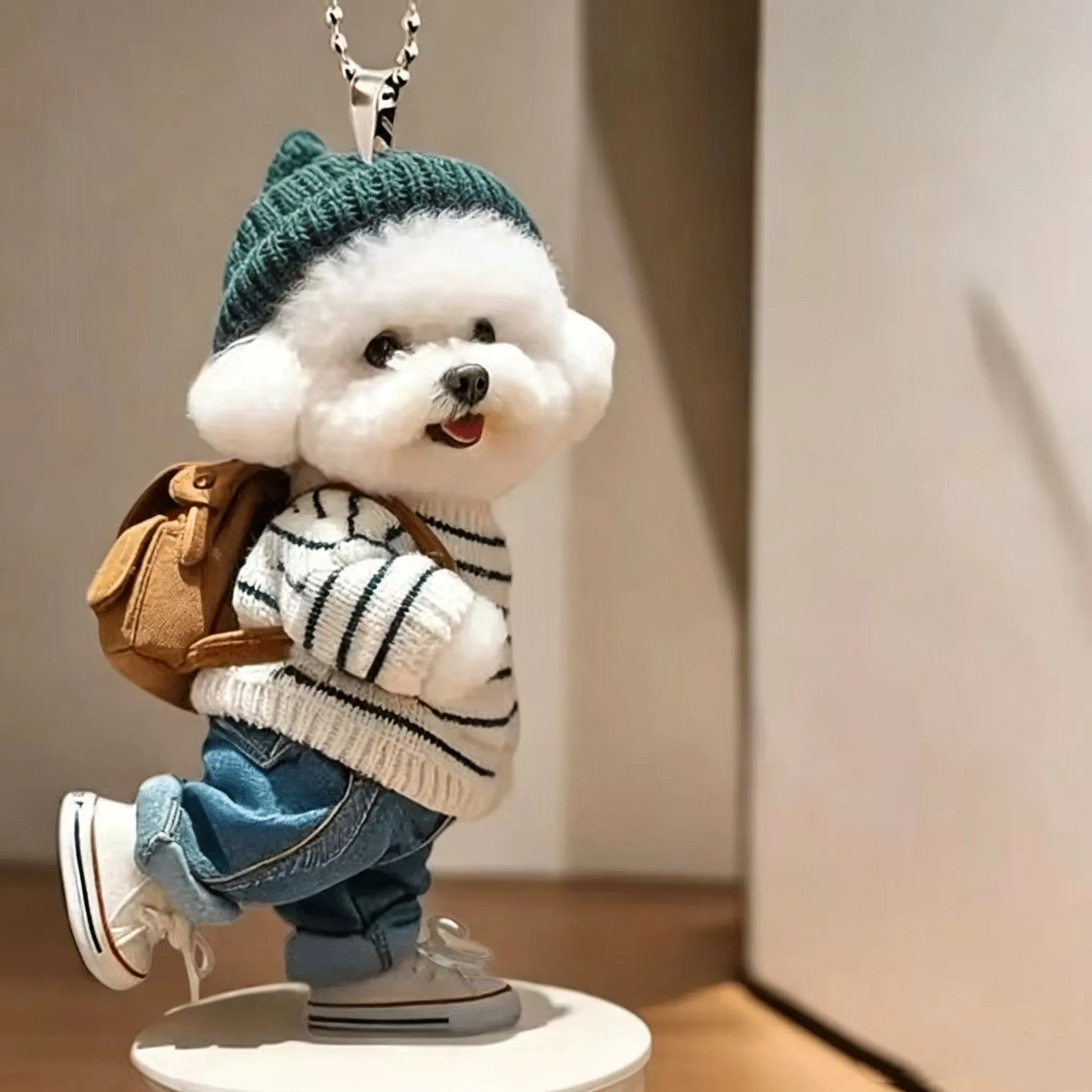 TODAY'S SPECIAL OFFER-50% OFF 🔥Internet-Famous Cartoon Teddy Dog  Keychain
