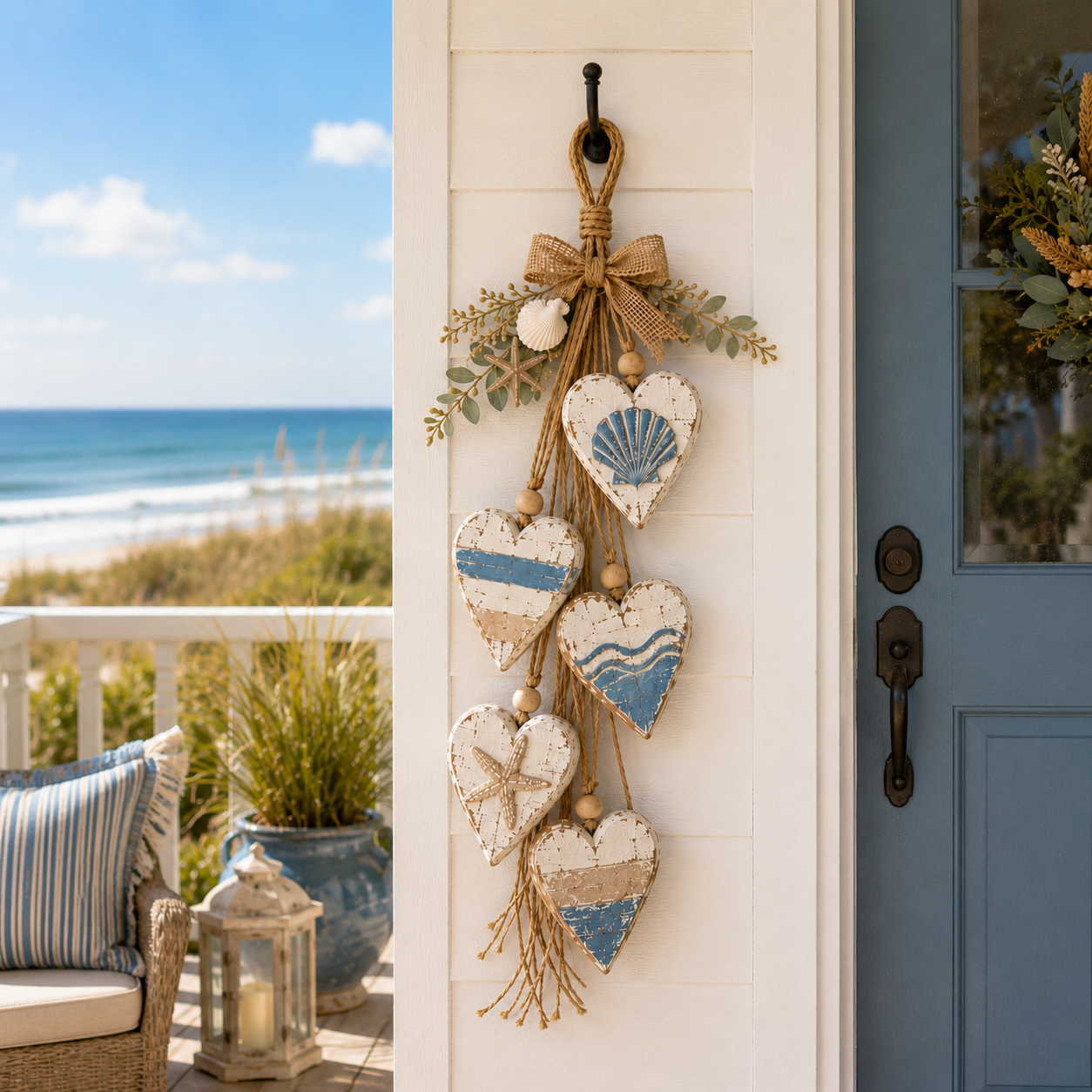 🤎 Hanging Heart Wall Decor
