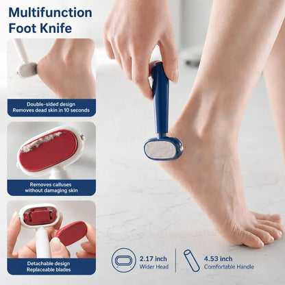 Double-Sided Foot Scraper for Callus Removal