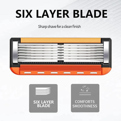 Hot Sale 49% OFF 🔥24Pcs Men's Razor Blade Replacement with Handle