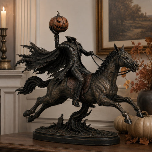 🎃🏇Midnight Chase Headless Horseman Statue | Awaken the Legend of the Hollow
