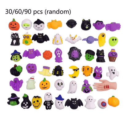 Halloween Squishies Stress Relief Toy Set
