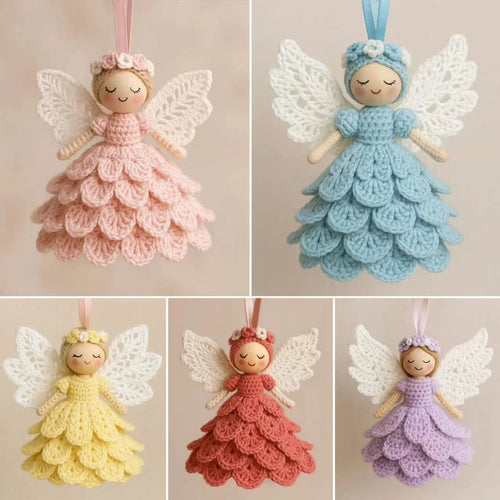 🧚✨Crochet Your Own Angel – Complete Craft Kit