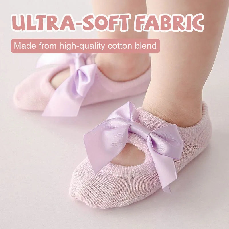 👼Baby Ballet Socks（3 Pairs）