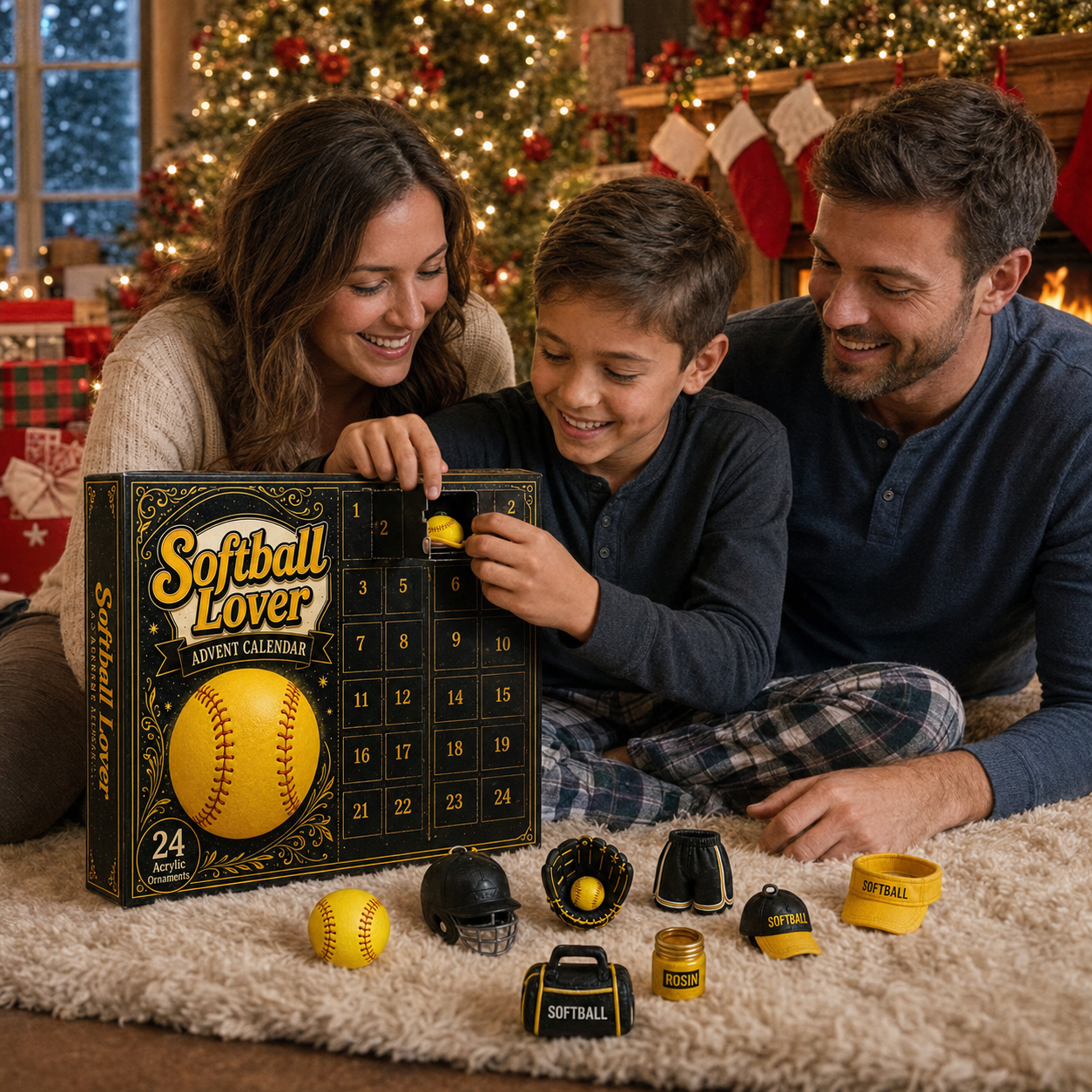 🎄Softball Lover Advent Calendar 2026 - 24-Day Festive Countdown
