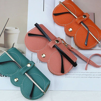 ✨Soft PU Leather Sunglasses Bag👓️