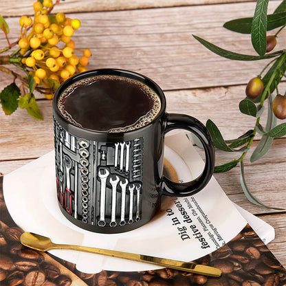 3D Mechanical Toolbox Coffee Mug Set