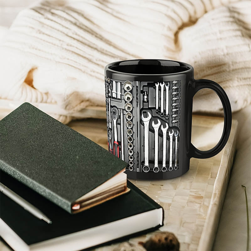 3D Mechanical Toolbox Coffee Mug Set