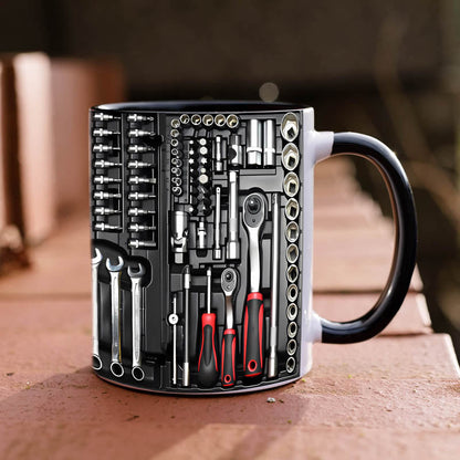 3D Mechanical Toolbox Coffee Mug Set