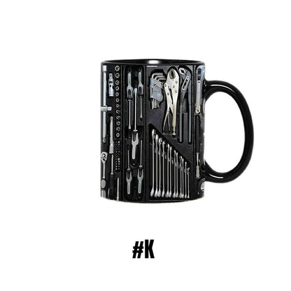 3D Mechanical Toolbox Coffee Mug Set