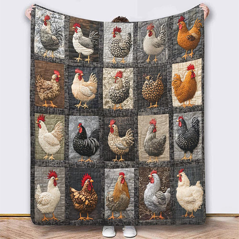 🐱🎄 Vintage Cat Pattern Flannel Blanket – Cozy & Comfortable ✨