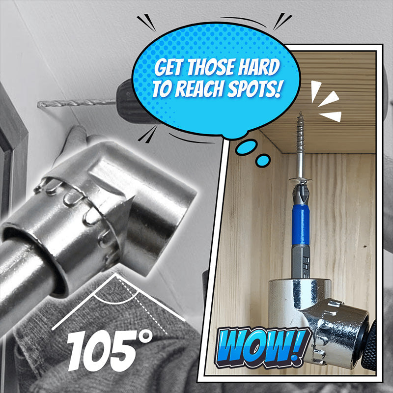 🔥🔥105 Degree Right Angle Drill Adapter