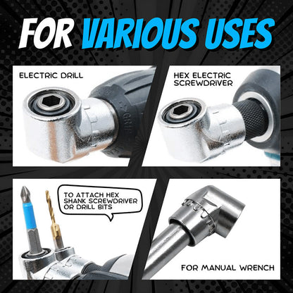 🔥🔥105 Degree Right Angle Drill Adapter