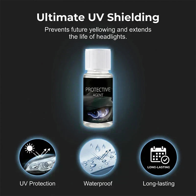 Professional Car Headlight Restoration Kit🫧