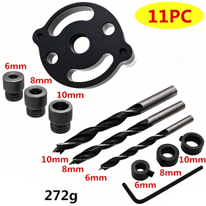 Self-Centering Dowel Jig Kit for Woodworking