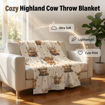 🎉 2026 Sale — Over 30 700 Sold!🔥 Ultra‑Soft Printed Flannel Throw Blanket