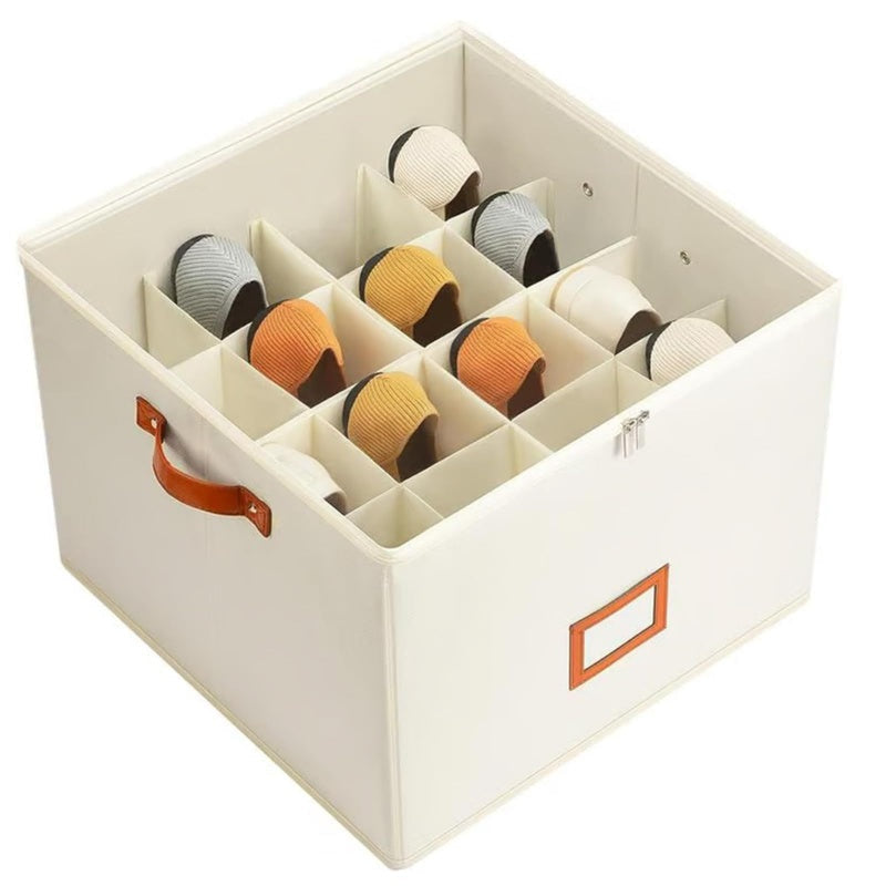 📦Shoe Storage Box for Closet Foldable Organiser with Clear Lid ✨