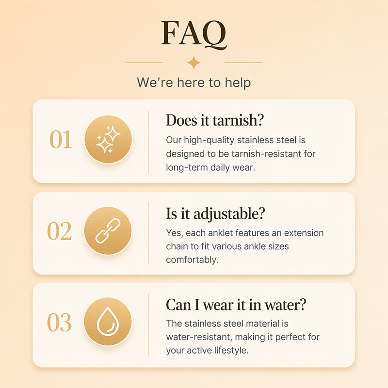 📢📢50% OFF !! ⏰Dainty Layered Gold Initial Anklets for Women
