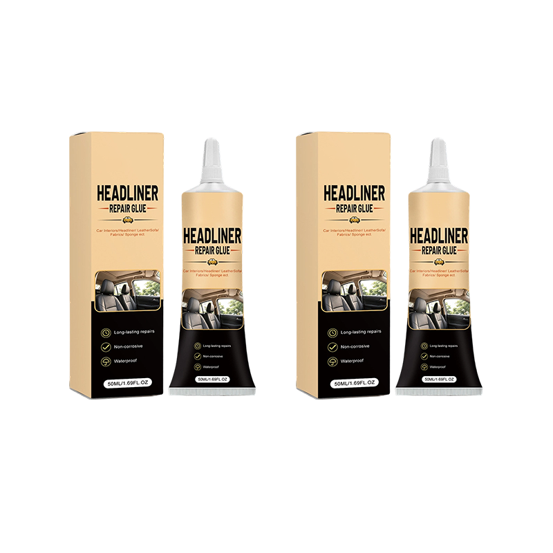 🎉49K+ Sold 🚗 Waterproof Car Headliner Repair Glue, High Strength Adhesive for Sagging Car Ceiling & Interior