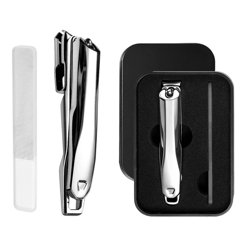 360-Degree Rotating Stainless Steel Nail Clipper