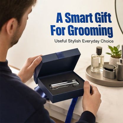 360-Degree Rotating Stainless Steel Nail Clipper