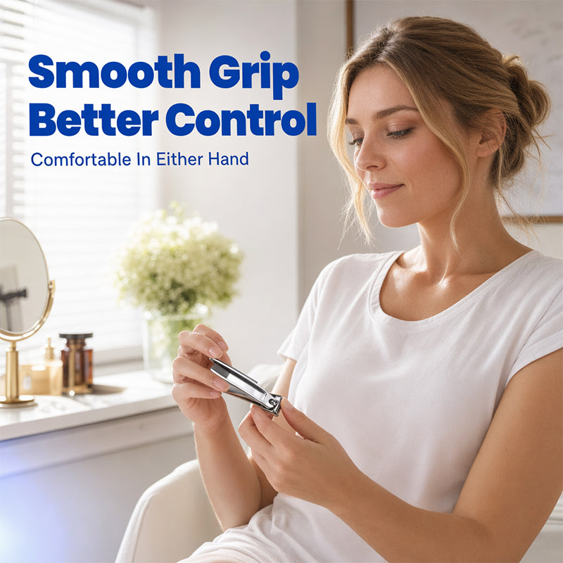 360-Degree Rotating Stainless Steel Nail Clipper